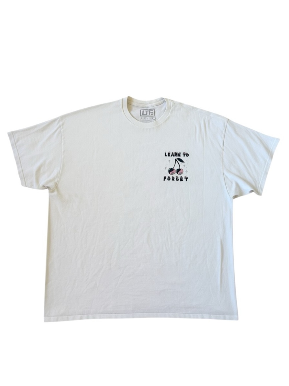 Learn to Forget Cherry Graphic Tee
